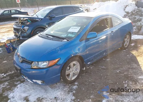 2006 Honda Civic Ex из США, поврежденный, VIN 2HGFG12806H541019